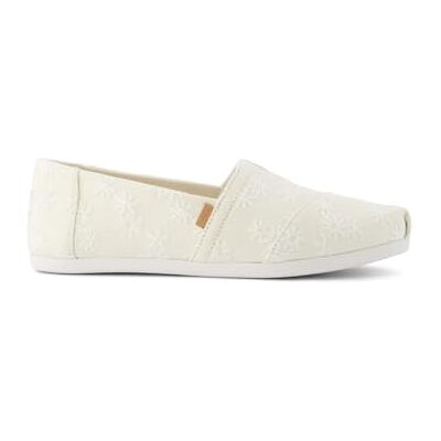 TOMS Damen Alpargata CloudBound Flacher Slipper, Natural Embroidered Floral, 43 EU TOMS Damen Alpargata CloudBound Flacher Slipper, Natural Embroidered Floral, 43 EU