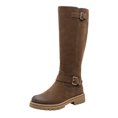 MARCO TOZZI Damen 2-26616-45 Stiefel, Cafe Nubuck, 37 EU MARCO TOZZI Damen 2-26616-45 Stiefel, Cafe Nubuck, 37 EU