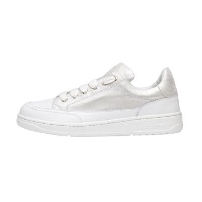 Candice Cooper Damen Velanie Oxford-Schuh, Weiß Silber, 37 EU Candice Cooper Damen Velanie Oxford-Schuh, Weiß Silber, 37 EU