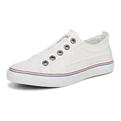 Blowfish Damen Spielen Modischer Sneaker, White Cozumel Linen, 39 EU Blowfish Damen Spielen Modischer Sneaker, White Cozumel Linen, 39 EU