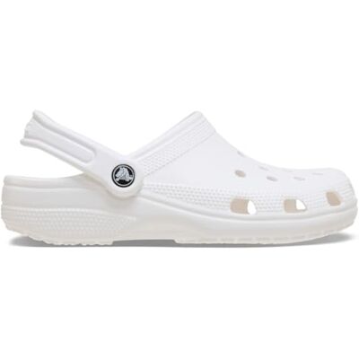 Crocs Unisex Classic Sabots, Weiß, 37 EU Crocs Unisex Classic Sabots, Weiß, 37 EU