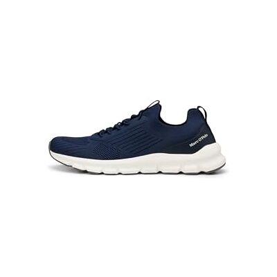 Marc O' Polo Strick-Sneaker Model Oliver aus recyceltem Polyester dunkelblau, 47 Marc O' Polo Strick-Sneaker Model Oliver aus recyceltem Polyester dunkelblau, 47