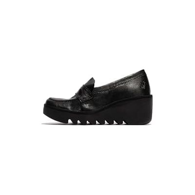 FLY London BILZ609FLY, Moccasin Women's Fashion Shoes, Black, 42 FLY London BILZ609FLY, Moccasin Women's Fashion Shoes, Black, 42