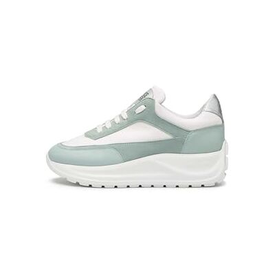 Candice Cooper Damen Spark One Oxford Schuh, Grün/Weiß, 40.5 EU Candice Cooper Damen Spark One Oxford Schuh, Grün/Weiß, 40.5 EU