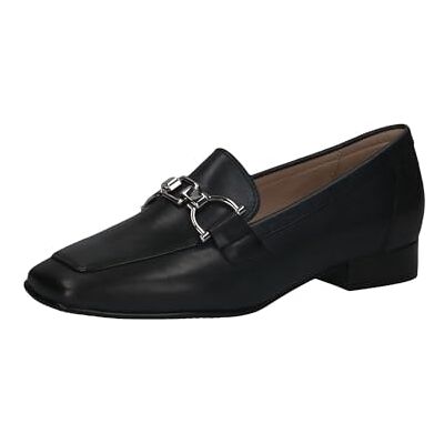 CAPRICE Damen Slipper aus Leder mit Blockabsatz, Blau (Ocean Nappa), 38 EU CAPRICE Damen Slipper aus Leder mit Blockabsatz, Blau (Ocean Nappa), 38 EU