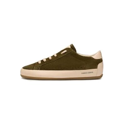 Candice Cooper Danny-Sneakers aus Leder, Ecru Army Green, 40 EU Candice Cooper Danny-Sneakers aus Leder, Ecru Army Green, 40 EU
