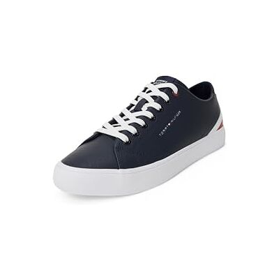 Tommy Hilfiger Herren Vulcanized Sneaker Schuhe, Blau (Desert Sky), 42 Tommy Hilfiger Herren Vulcanized Sneaker Schuhe, Blau (Desert Sky), 42