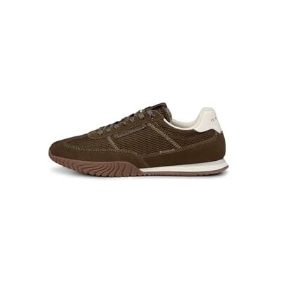 Marc O' Polo Sneaker Model Gustaf aus Leder und Polyester Dunkelbraun, 46 Marc O' Polo Sneaker Model Gustaf aus Leder und Polyester Dunkelbraun, 46