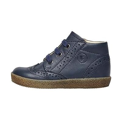 Falcotto Cupido-Schnürschuh aus gebürstetem Nappaleder mit Brogue-Muster-Marineblau blau 18 Falcotto Cupido-Schnürschuh aus gebürstetem Nappaleder mit Brogue-Muster-Marineblau blau 18