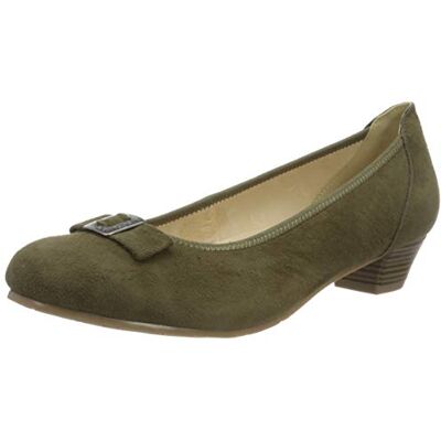 Hirschkogel Damen 3004550 Ballerinas, Khaki, 36 EU Hirschkogel Damen 3004550 Ballerinas, Khaki, 36 EU