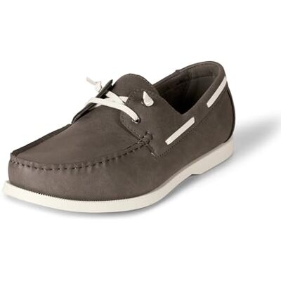 Amazon Herren Slip-On Bootsschuh, Grau, Größe 42 Amazon Herren Slip-On Bootsschuh, Grau, Größe 42
