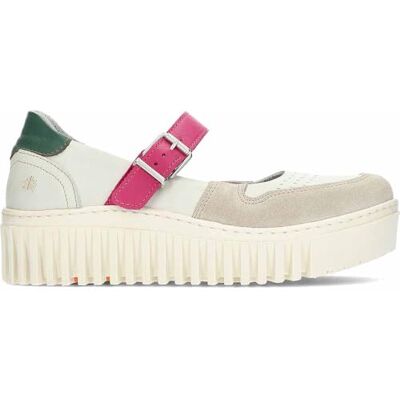 ART Damen 1515 Brighton Plattform, Cremefarben, Fuchsia, 39 EU ART Damen 1515 Brighton Plattform, Cremefarben, Fuchsia, 39 EU