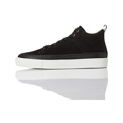 find. FIND Mocassin High Top Suede, Herren Hohe Sneaker, Schwarz (Black Black), 42 EU (8 UK) find. FIND Mocassin High Top Suede, Herren Hohe Sneaker, Schwarz (Black Black), 42 EU (8 UK)