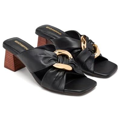 GIOSEPPO Alstead Ledersandalen, Schwarz, 40 EU GIOSEPPO Alstead Ledersandalen, Schwarz, 40 EU