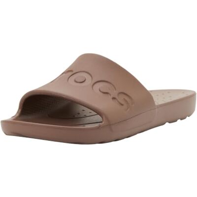 Crocs ,Unisex Erwachsene, Slide,Trüffel,36-37 Crocs ,Unisex Erwachsene, Slide,Trüffel,36-37