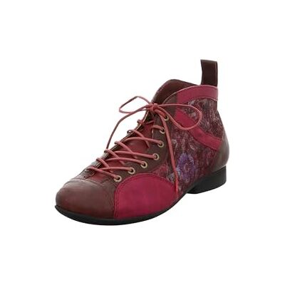 Think! Damen GUAD2 chromfrei gegerbte Leder Stiefelette 3-000618, VINO/KOMBI 9160, 42 Think! Damen GUAD2 chromfrei gegerbte Leder Stiefelette 3-000618, VINO/KOMBI 9160, 42