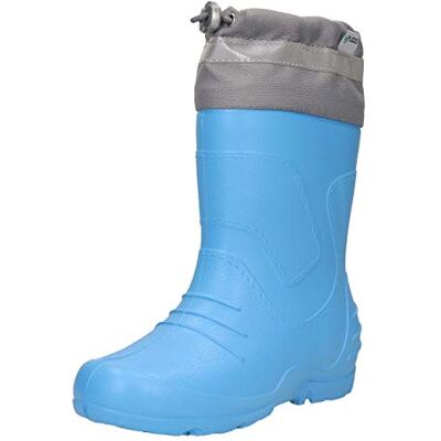 FUZZIO Kinder WinterKala gefüttert leicht Regenstiefel Gummistiefel (Blau, 34/35 EU) FUZZIO Kinder WinterKala gefüttert leicht Regenstiefel Gummistiefel (Blau, 34/35 EU)