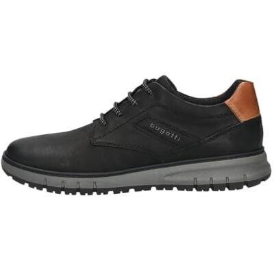 Bugatti Herren Sneaker, Männer Schnürer, Wechselfußbett,Schnuerschuhe,straßenschuhe,Strassenschuhe,Schnuerung,Low-tie,schwarz (1000),41 EU / 7 UK Bugatti Herren Sneaker, Männer Schnürer, Wechselfußbett,Schnuerschuhe,straßenschuhe,Strassenschuhe,Schnuerung,Low-tie,schwarz (1000),41 EU / 7 UK