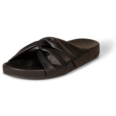 Amazon Damen Gedrehte Schlappensandale, Schwarz, 39.5 EU Amazon Damen Gedrehte Schlappensandale, Schwarz, 39.5 EU