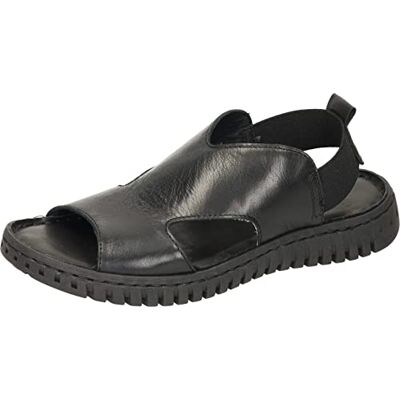 Manitu Damen 910162-01 Sandale, schwarz, 36 EU Manitu Damen 910162-01 Sandale, schwarz, 36 EU