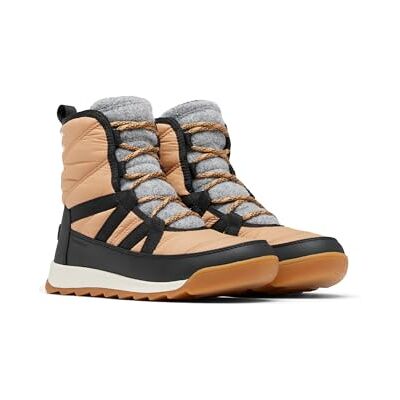 Sorel Damen Whitney 2 Plus Lace Wp Mode-Stiefel, Tawny Buff Black Collection 2024 2025, 42 EU Sorel Damen Whitney 2 Plus Lace Wp Mode-Stiefel, Tawny Buff Black Collection 2024 2025, 42 EU