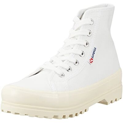 Superga Damen 2341 Alpina Shiny Gum Oxford-Schuh, Weiß glänzend Offwhite, 35 EU Superga Damen 2341 Alpina Shiny Gum Oxford-Schuh, Weiß glänzend Offwhite, 35 EU