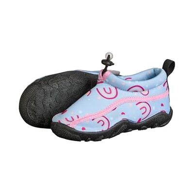 Sterntaler Badeschuhe Regenbogen – Baby- und Kinder Badeschuhe aus Funktionsmaterial, mit Regenbogen Muster und Kordelstopper, ideal für Wasser & Schwimmbad, Hellblau, Größe 26 Sterntaler Badeschuhe Regenbogen – Baby- und Kinder Badeschuhe aus Funktionsmaterial, mit Regenbogen Muster und Kordelstopper, ideal für Wasser & Schwimmbad, Hellblau, Größe 26