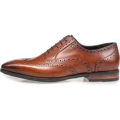 Floris van Bommel Sella 02.04 Schnürsenkelschuh DarkCognac Grösse 45 1/3 Herren Schuhe Floris van Bommel Sella 02.04 Schnürsenkelschuh DarkCognac Grösse 45 1/3 Herren Schuhe