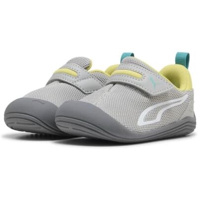 Puma Unisex Baby Kitten Mesh V INF Sneaker, Gray Echo-Glacial Gray, 39 EU Child Puma Unisex Baby Kitten Mesh V INF Sneaker, Gray Echo-Glacial Gray, 39 EU Child