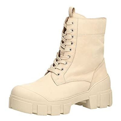 CAPRICE Climotion Leder Schnürstiefelette Warmfutter Beige 26211 CAPRICE Climotion Leder Schnürstiefelette Warmfutter Beige 26211