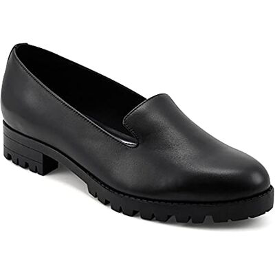 Easy Spirit Women's Geneva Loafer, Black 001, 10 Wide Easy Spirit Women's Geneva Loafer, Black 001, 10 Wide