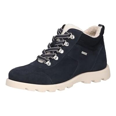 CAPRICE Damen Sneaker flach Gefüttert Bequem, Blau (Ocean Comb), 38 EU CAPRICE Damen Sneaker flach Gefüttert Bequem, Blau (Ocean Comb), 38 EU