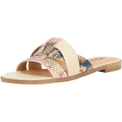 SWIRLIE Damen Ledersandalen, Mehrfarbig, 40 EU SWIRLIE Damen Ledersandalen, Mehrfarbig, 40 EU