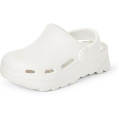 Amazon Unisex Kinder Leichte Garten-Clogs, Weiß, 20 EU Amazon Unisex Kinder Leichte Garten-Clogs, Weiß, 20 EU