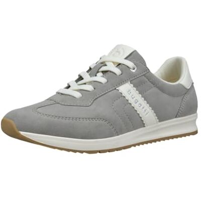 Bugatti Damen Sneaker 435AVB015550-1521, 38, Grey/Offwhite Bugatti Damen Sneaker 435AVB015550-1521, 38, Grey/Offwhite
