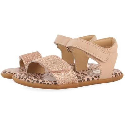 GIOSEPPO Barefoot Saugus Sandalen glänzend Leder, nude, 22 EU GIOSEPPO Barefoot Saugus Sandalen glänzend Leder, nude, 22 EU