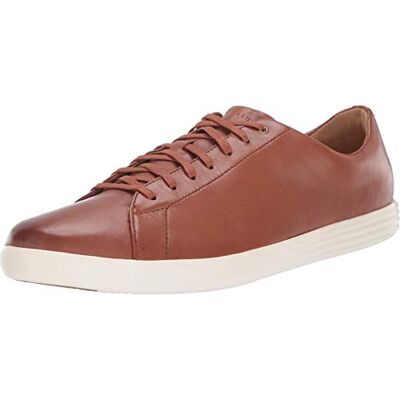Cole Haan Herren Grand Crosscourt Ii Sneaker, Hellbraunes Leder, 41.5 EU Weit Cole Haan Herren Grand Crosscourt Ii Sneaker, Hellbraunes Leder, 41.5 EU Weit