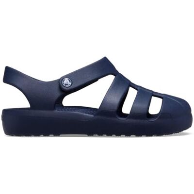 Crocs Unisex Kinder Classic Fisherman K Sandalen, Navy, 38/39 EU Crocs Unisex Kinder Classic Fisherman K Sandalen, Navy, 38/39 EU