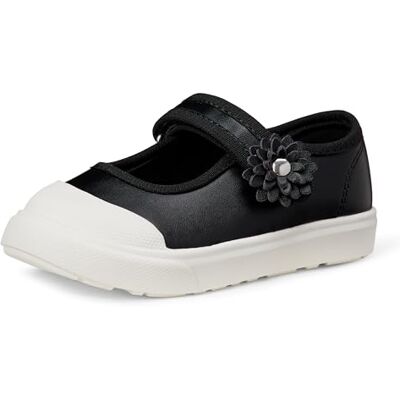 Amazon Mädchen Mary-Jane-Sneaker, Ballerinas, Turnschuhe, Schwarz, 22 EU Amazon Mädchen Mary-Jane-Sneaker, Ballerinas, Turnschuhe, Schwarz, 22 EU