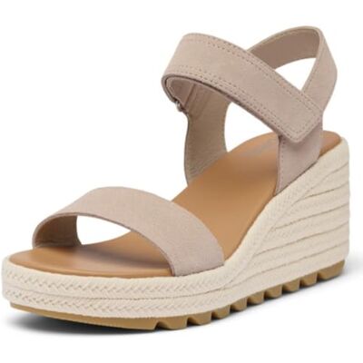Sorel Damen Cameron Keilsandale, Crushed Clay/Gum 17, 40.5 EU Sorel Damen Cameron Keilsandale, Crushed Clay/Gum 17, 40.5 EU