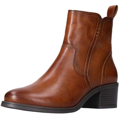 Bugatti Damen Chelsea Boots 415AMQ3E5000-6300 Weite Normal Reißverschluss Kunstleder Cognac 38 EU Bugatti Damen Chelsea Boots 415AMQ3E5000-6300 Weite Normal Reißverschluss Kunstleder Cognac 38 EU