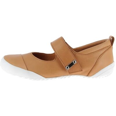 Andrea Conti Damen Riemchenballerina aus Leder mit Klettverschluss 0341066, Größe:40 EU, Farbe:Braun Andrea Conti Damen Riemchenballerina aus Leder mit Klettverschluss 0341066, Größe:40 EU, Farbe:Braun