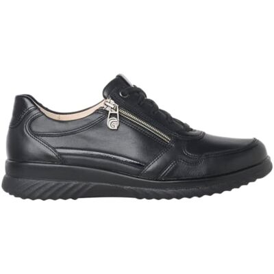 Ganter Damen Heike-H Sneaker, Schwarz, 35.5 EU Weit Ganter Damen Heike-H Sneaker, Schwarz, 35.5 EU Weit