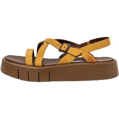 ART Damen 1853 Malaga Flache Sandale, Honig, 40 EU ART Damen 1853 Malaga Flache Sandale, Honig, 40 EU