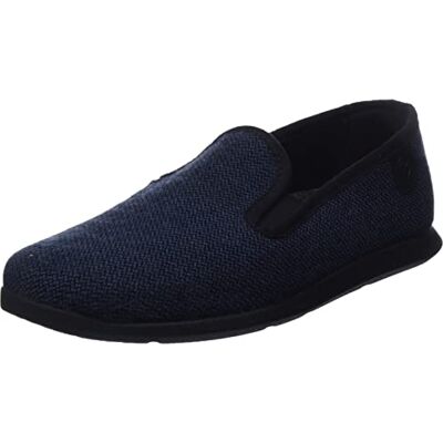 Rohde Herren Fermo Hausschuh, Blau, 40 EU Weit Rohde Herren Fermo Hausschuh, Blau, 40 EU Weit