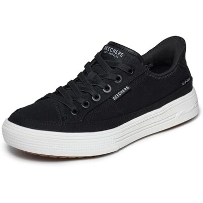 Skechers Herren Arch Fit Arcade See Ya There Turnschuhe, Black Canvas, 48.5 EU Skechers Herren Arch Fit Arcade See Ya There Turnschuhe, Black Canvas, 48.5 EU
