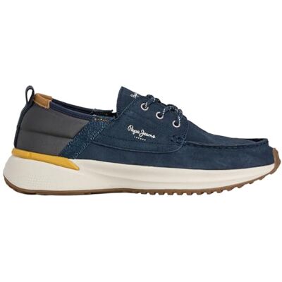 Pepe Jeans Herren Bampton Evolve M Sneak, Blau (Navy), 41 Pepe Jeans Herren Bampton Evolve M Sneak, Blau (Navy), 41