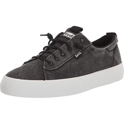 Keds Damen Kickback Sneaker, Schwarz, 38 EU Keds Damen Kickback Sneaker, Schwarz, 38 EU