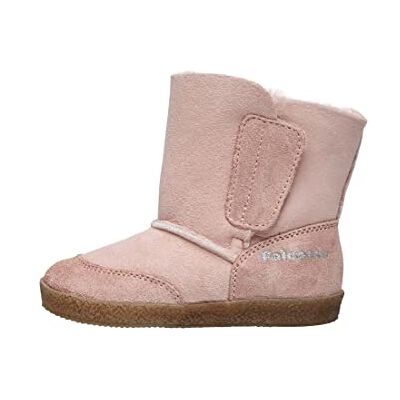 Falcotto Carl-Stiefelette aus Veloursleder mit Schaffellfutter Rosa 22 Falcotto Carl-Stiefelette aus Veloursleder mit Schaffellfutter Rosa 22