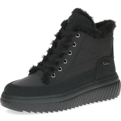 CAPRICE Damen Sneaker hoch Wasserabweisend Vegan, Schwarz (Black Comb), 37 EU CAPRICE Damen Sneaker hoch Wasserabweisend Vegan, Schwarz (Black Comb), 37 EU